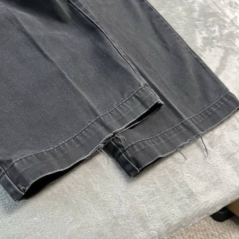 Polo Ralph Lauren Andrew Pant Chino Pants Mens 35x30 Gray Pleated Relaxed Cotton